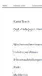Mobile Screenshot of karin-tesch.de